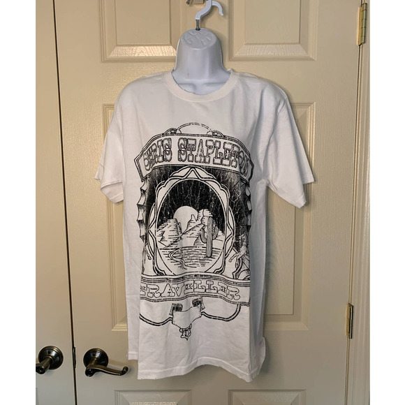NWOT Buckle Chris Stapleton White Graphic Tee - Picture 2 of 4